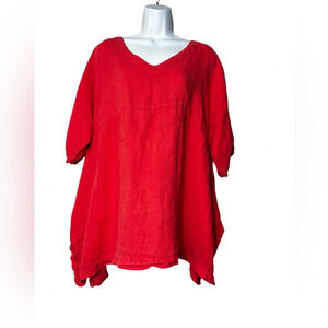 Cut Loose Red Women's Top